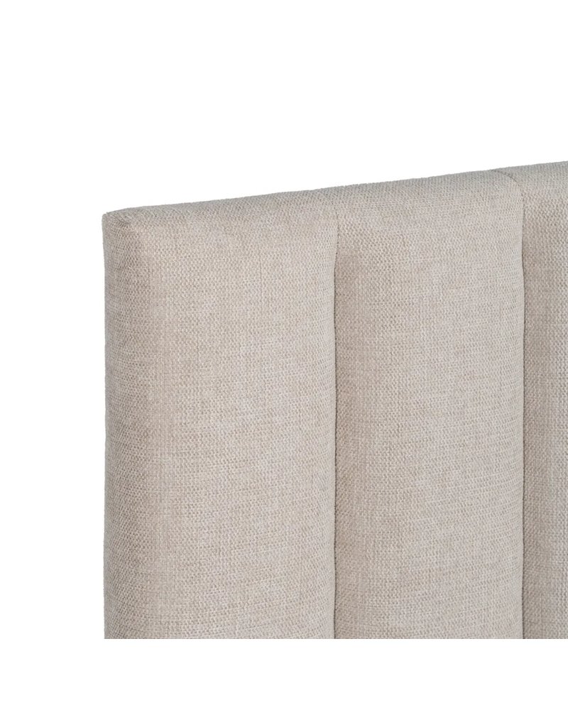 CABECERO BEIGE TEJIDO DORMITORIO 160 X 8 X 100 CM