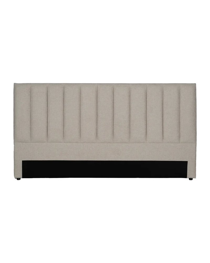 CABECERO BEIGE TEJIDO DORMITORIO 190 X 8 X 100 CM