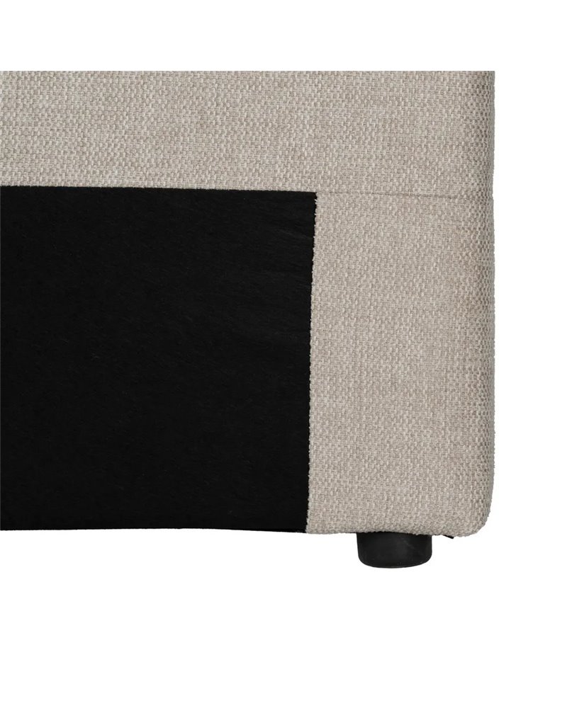 CABECERO BEIGE TEJIDO DORMITORIO 190 X 8 X 100 CM