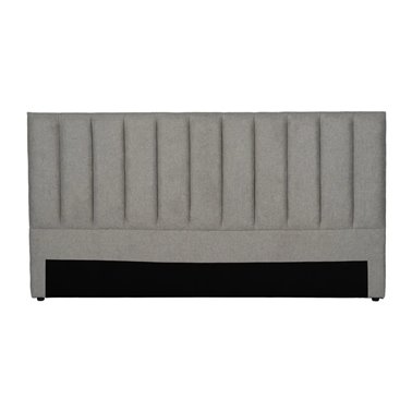CABECERO GRIS TEJIDO DORMITORIO 190 X 8 X 100 CM