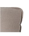CAMA BEIGE TEJIDO DORMITORIO 163 X 215 X 93 CM
