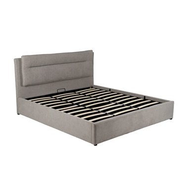 CAMA CANAPÉ GRIS TEJIDO...