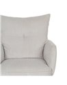 SILLA RUEDAS CREMA TEJIDO OFICINA 59 X 63 X 89 CM