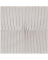 SILLA RUEDAS CREMA TEJIDO OFICINA 59 X 63 X 89 CM