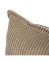 SILLA RUEDAS BEIGE TEJIDO OFICINA 59 X 63 X 89 CM