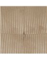 SILLA RUEDAS BEIGE TEJIDO OFICINA 59 X 63 X 89 CM