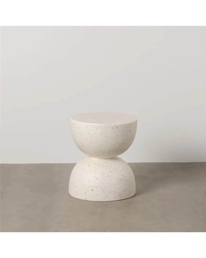 MESITA BLANCO FIBRA DE MAGNESIO 40 X 40 X 45 CM