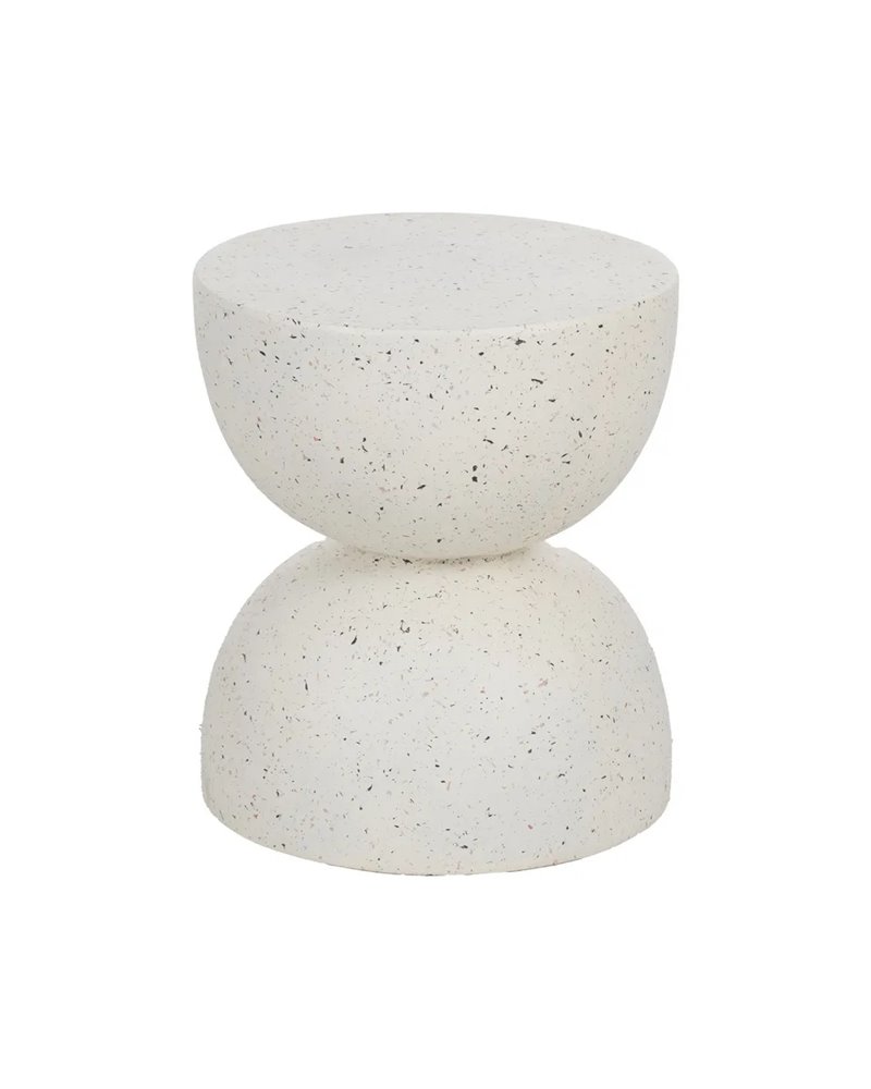 MESITA BLANCO FIBRA DE MAGNESIO 40 X 40 X 45 CM
