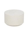 MESA CENTRO BLANCO FIBRA DE MAGNESIO 70 X 70 X 40 CM