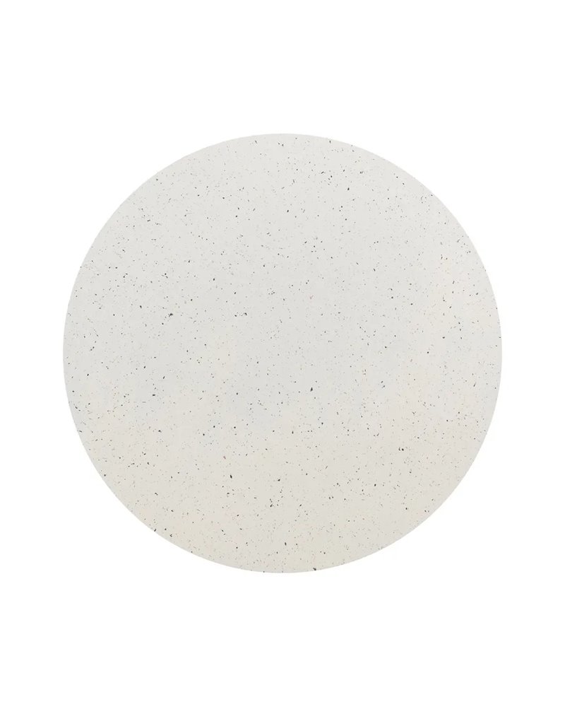 MESA CENTRO BLANCO FIBRA DE MAGNESIO 70 X 70 X 40 CM