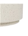 MESA CENTRO BLANCO FIBRA DE MAGNESIO 70 X 70 X 40 CM