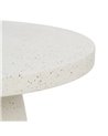 MESA CENTRO BLANCO FIBRA DE MAGNESIO 80 X 80 X 38 CM