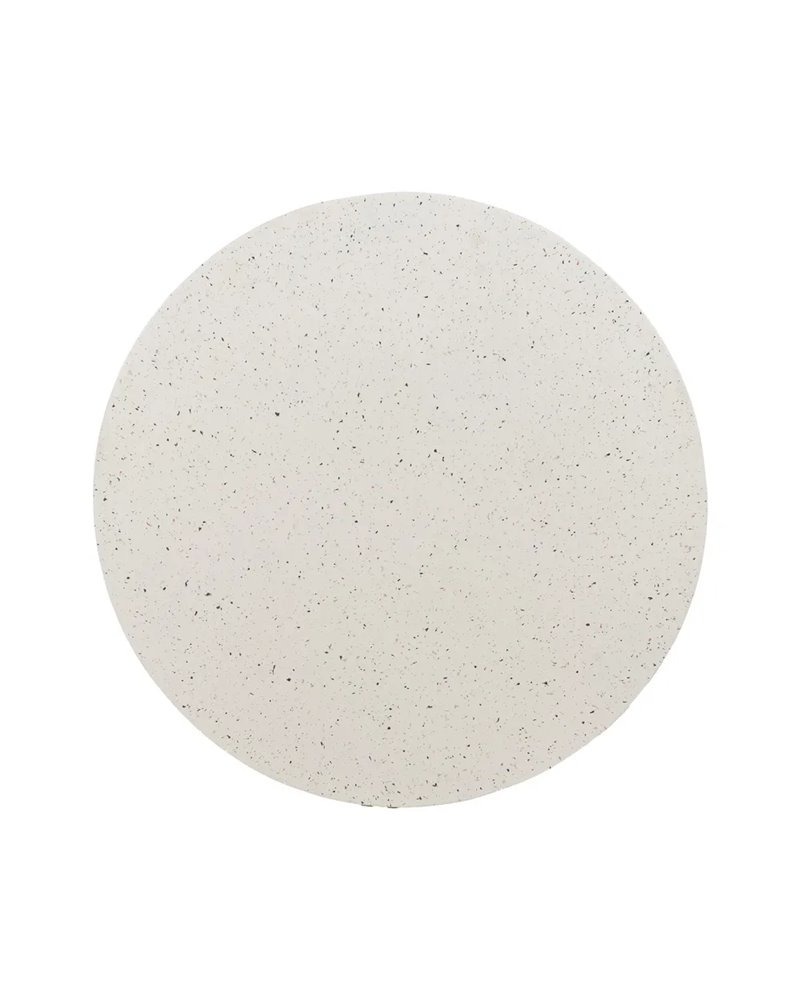 MESA CENTRO BLANCO FIBRA DE MAGNESIO 80 X 80 X 38 CM