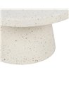 MESA CENTRO BLANCO FIBRA DE MAGNESIO 80 X 80 X 38 CM