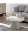 MESA CENTRO BLANCO FIBRA DE MAGNESIO 80 X 80 X 38 CM