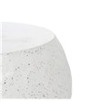 MESA CENTRO BEIGE CEMENTO 92 X 92 X 45 CM