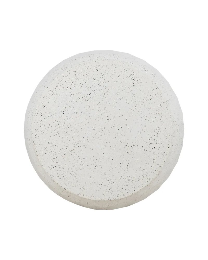 MESA CENTRO BEIGE CEMENTO 92 X 92 X 45 CM