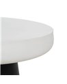 MESA CENTRO BLANCO-NEGRO MAGNESIO 91 X 91 X 39 CM