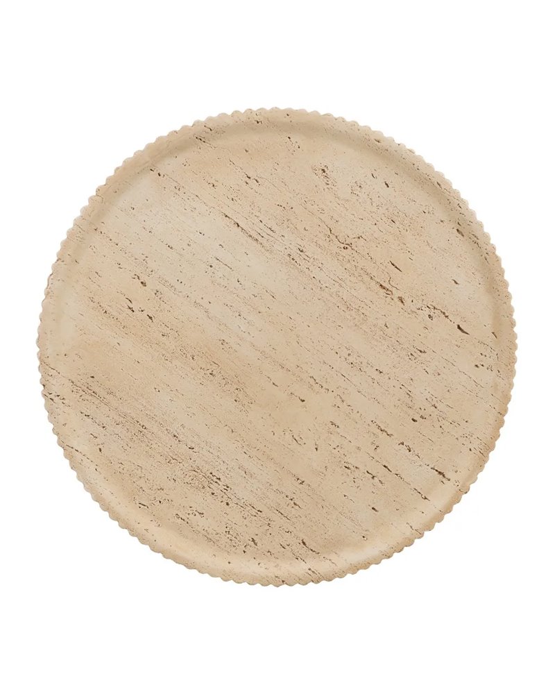 MESA CENTRO BEIGE MAGNESIO 67 X 67 X 46 CM