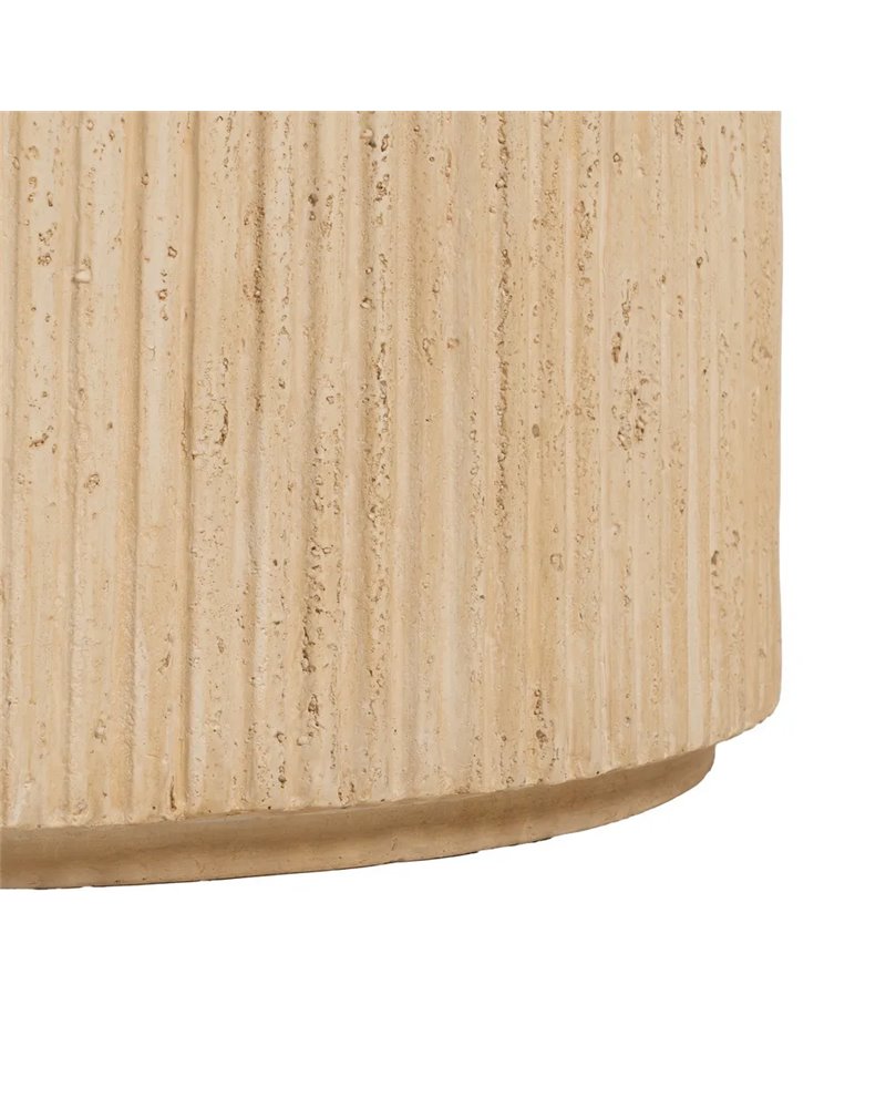 MESA CENTRO BEIGE MAGNESIO 67 X 67 X 46 CM