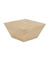 MESA CENTRO BEIGE MAGNESIO 80 X 80 X 40 CM