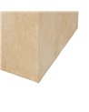 MESA AUXILIAR BEIGE MAGNESIO 37 X 37 X 46,50 CM