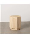 MESA AUXILIAR BEIGE MAGNESIO 41,50 X 36,50 X 46,50 CM