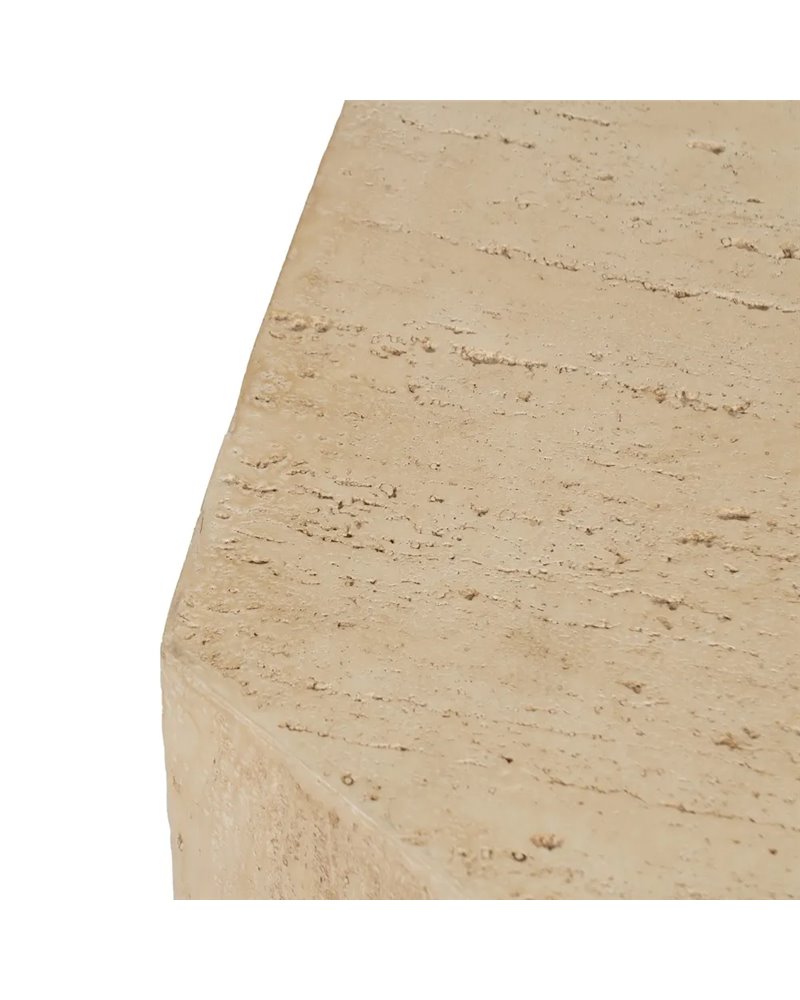 MESA AUXILIAR BEIGE MAGNESIO 41,50 X 36,50 X 46,50 CM