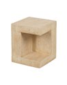 MESA AUXILIAR BEIGE MAGNESIO 38,50 X 38,50 X 46 CM