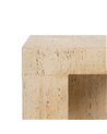 MESA AUXILIAR BEIGE MAGNESIO 38,50 X 38,50 X 46 CM