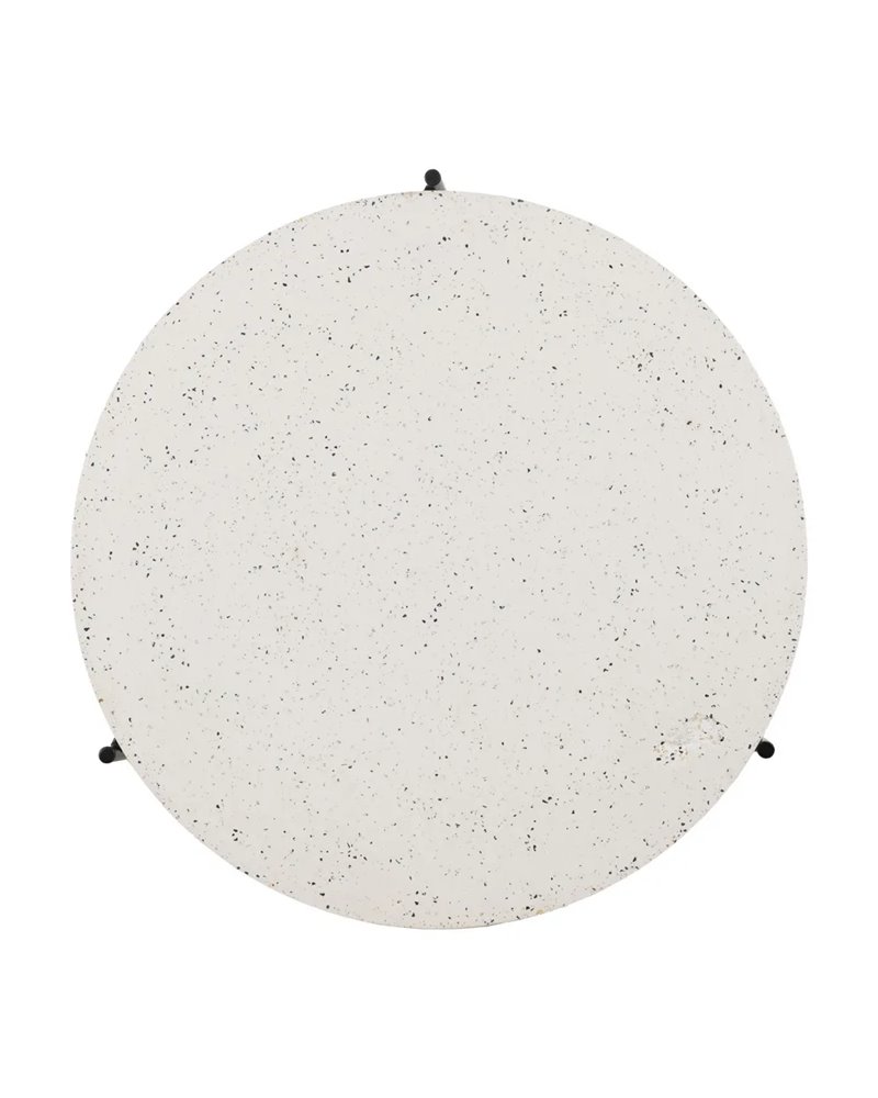 MESA CENTRO BEIGE-NEGRO MAGNESIO 68 X 68 X 44 CM