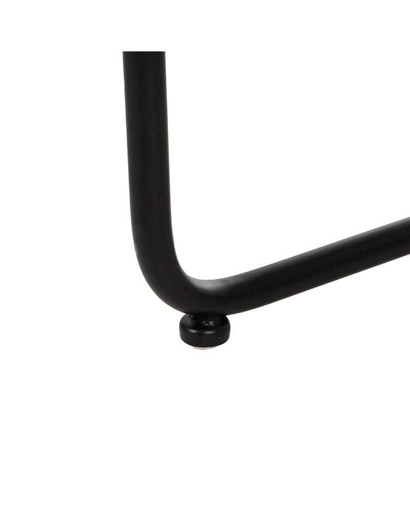 MESA CENTRO BEIGE-NEGRO MAGNESIO 68 X 68 X 44 CM