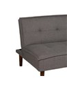 SOFÁ-CAMA GRIS METAL-MADERA SALÓN 181 X 102 X 85 CM