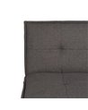 SOFÁ-CAMA GRIS METAL-MADERA SALÓN 181 X 102 X 85 CM