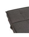 SOFÁ-CAMA GRIS METAL-MADERA SALÓN 181 X 102 X 85 CM