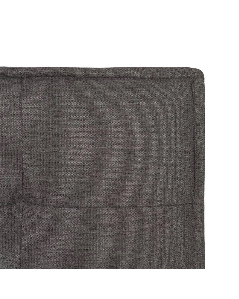 SOFÁ-CAMA GRIS METAL-MADERA SALÓN 181 X 102 X 85 CM