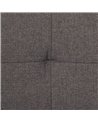 SOFÁ-CAMA GRIS METAL-MADERA SALÓN 181 X 102 X 85 CM