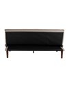 SOFÁ-CAMA BEIGE METAL-MADERA SALÓN 181 X 88 X 85,50 CM