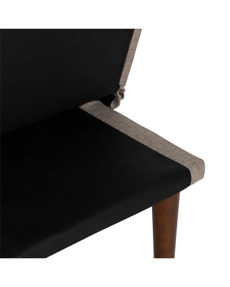 SOFÁ-CAMA BEIGE METAL-MADERA SALÓN 181 X 88 X 85,50 CM
