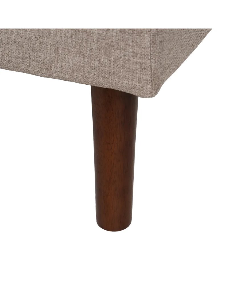 SOFÁ-CAMA BEIGE METAL-MADERA SALÓN 181 X 88 X 85,50 CM