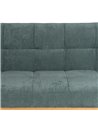 SOFÁ-CAMA VERDE METAL-MADERA SALÓN 178 X 94 X 86 CM