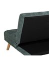 SOFÁ-CAMA VERDE METAL-MADERA SALÓN 178 X 94 X 86 CM
