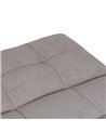SOFÁ-CAMA GRIS METAL-MADERA SALÓN 178 X 94 X 86 CM