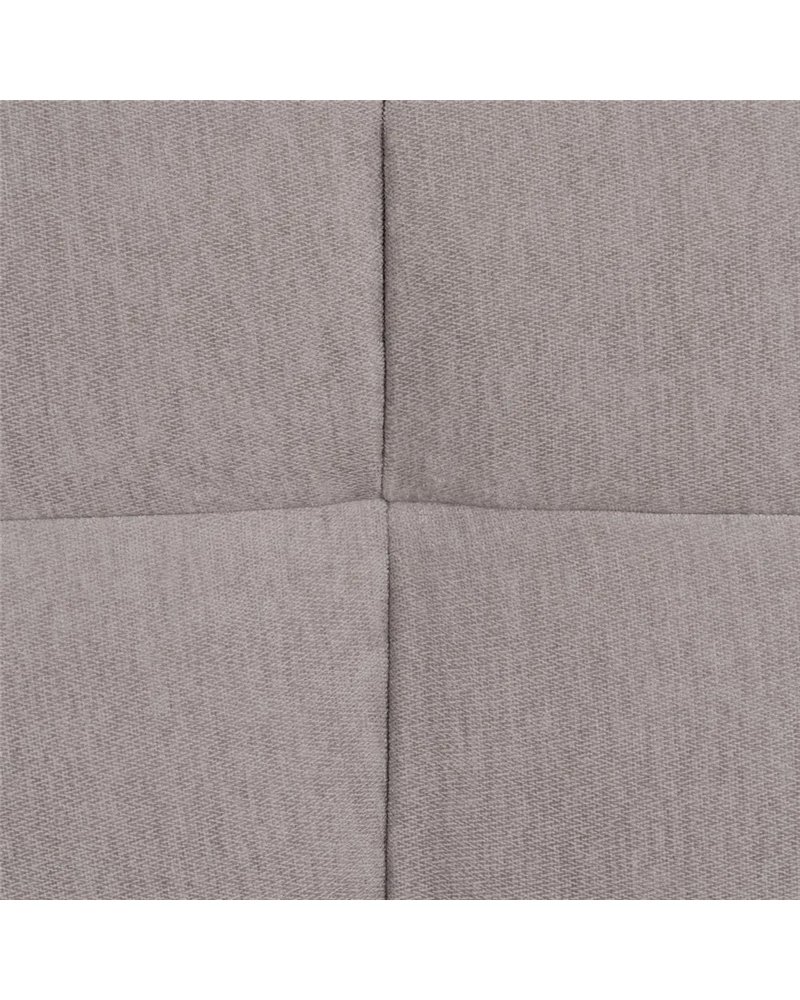 SOFÁ-CAMA GRIS METAL-MADERA SALÓN 178 X 94 X 86 CM