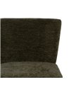 SILLÓN VERDE TEJIDO-MADERA SALÓN 55 X 63 X 76 CM