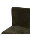 SILLÓN VERDE TEJIDO-MADERA SALÓN 55 X 63 X 76 CM