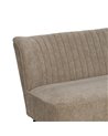 SOFÁ BEIGE TEJIDO-MADERA SALÓN 134 X 70 X 74 CM