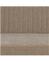 SOFÁ BEIGE TEJIDO-MADERA SALÓN 134 X 70 X 74 CM