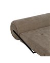 SOFÁ BEIGE TEJIDO-MADERA SALÓN 89 X 101 X 71 CM