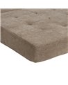 SOFÁ BEIGE TEJIDO-MADERA SALÓN 89 X 101 X 71 CM